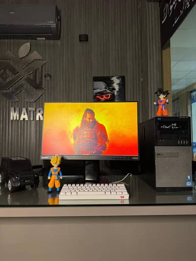 Dell i5 Full Setup - 2K Monitor + RGB Mechanical KB