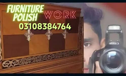 Wood Furniture polish and deco pant