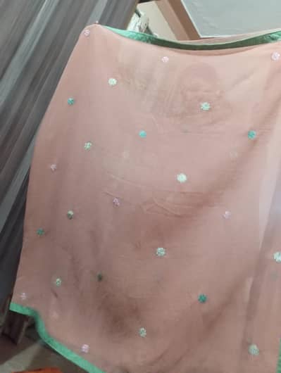 3 piece chiffon dress