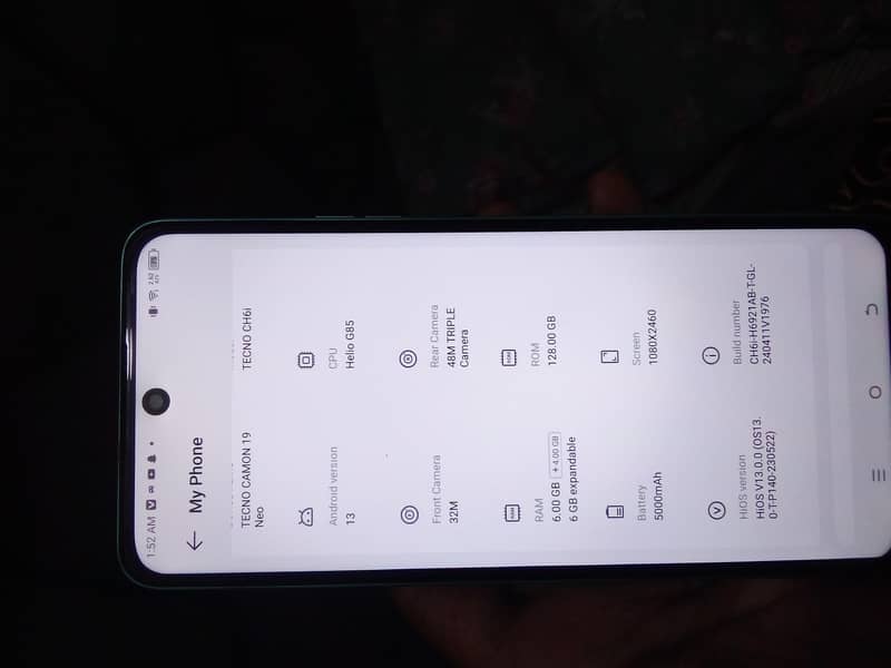 Tecno Camon 19 5