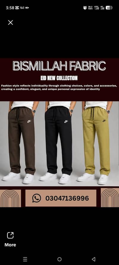 Premium Men's Trouser Shirt - Soft Cotton - COD Available