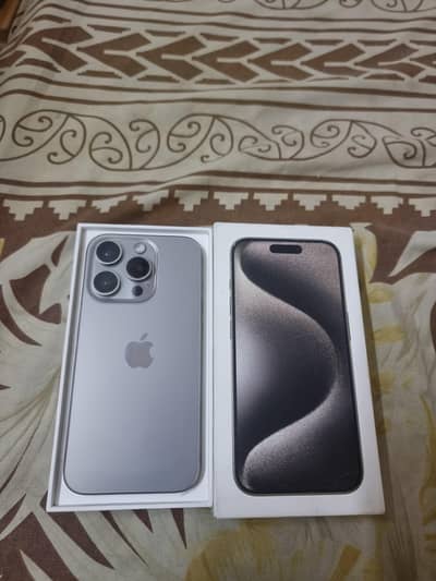 15PRO 256GB DUAL PYSICUAL PTA WITH BOX ALL OK