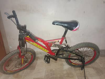 Mountain style kids/teens cycle