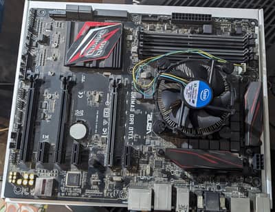 i7 6700 and z170 pro gaming motherboard combo with free case
