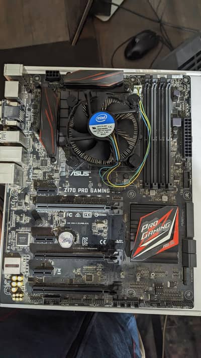 i7 6700 with z170 pro gaming motherboard