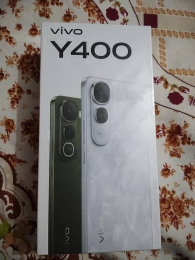 vivo y400 white color Urgent sale