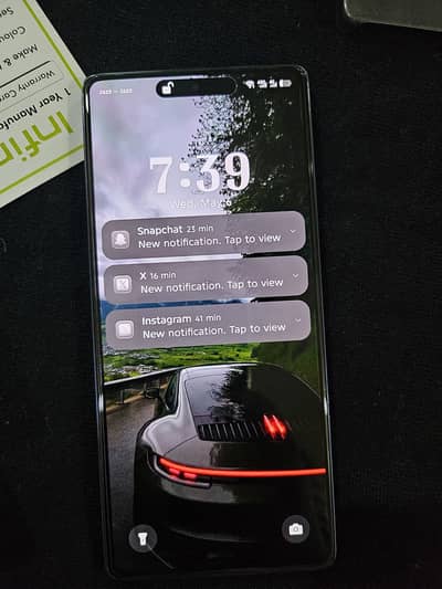 Infinix note 40 (PTA approved) (256gb)