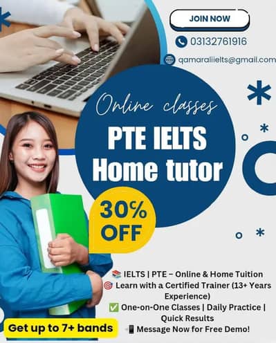 PTE IELTS HOME TUITION ONLINE CLASSES
