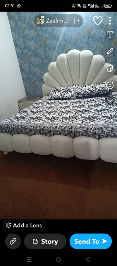 bed dressing side tables