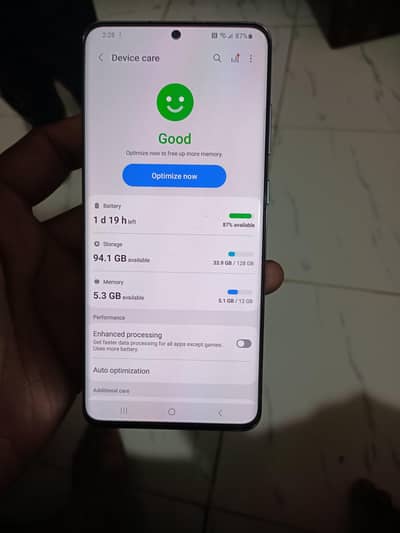 Samsung s20 ultra pta approved exchange possible