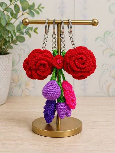 hand made crochet flower different types of flowers