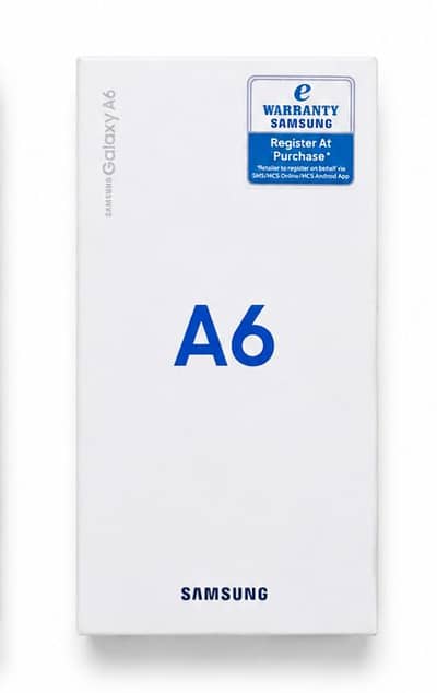 Samsung Galaxy A6 good condition 10 by 10