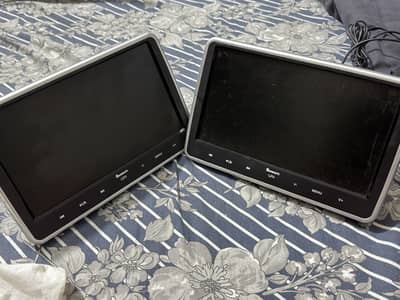 Back lcd headrest