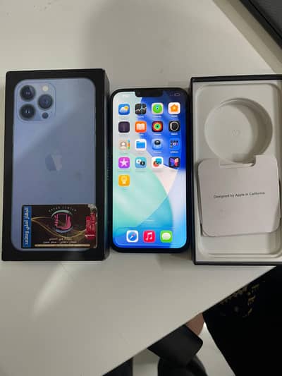 iPhone 13 Pro Max With Box | 256 GB | Factory Unlock| 83% Battery