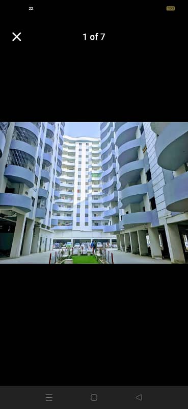 Brand New Project Daniyal Residency 2 Beds Lounge West Open Near Rimjhim Tower Safora Chowk