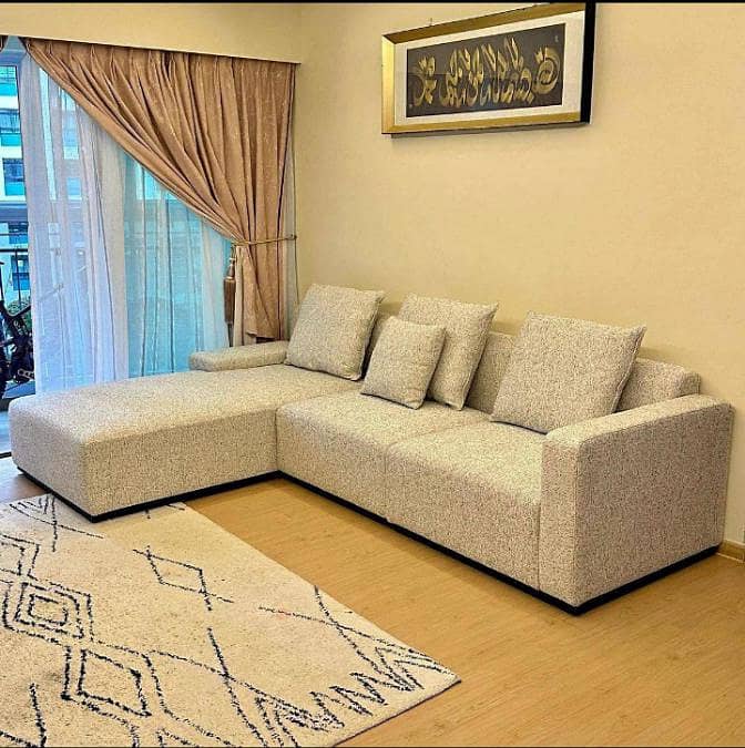 اپنے گھر کا صوفہ کا کپڑا چینج کرائے وہ بھی اپنے گھر پر۔ 0