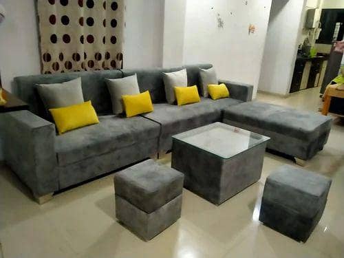 اپنے گھر کا صوفہ کا کپڑا چینج کرائے وہ بھی اپنے گھر پر۔ 6