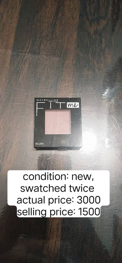 International brands makeup (pre loved)