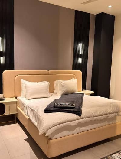 Daily basis, and weekly basis, Two bedrooms fully furnished luxury apartments available for rent Gulberg greens Islamabad