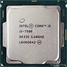 i5 7500/ ryzen 2600/e3 1271 v3/e3 1230 v5/e5 1650 v3