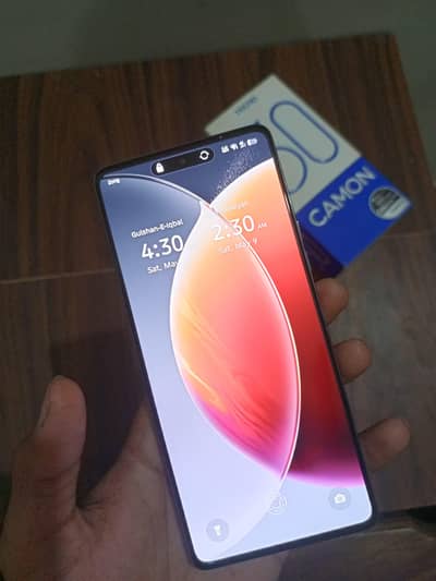 Tecno camon 30 12/256 All original all new 10 10 condition