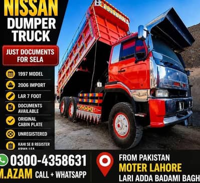 Nissan dumper truck documents