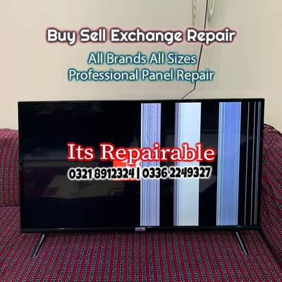 Buy Sell Exchange Rapair Samsung TCL Haier 4K Smart Android LED TVs.