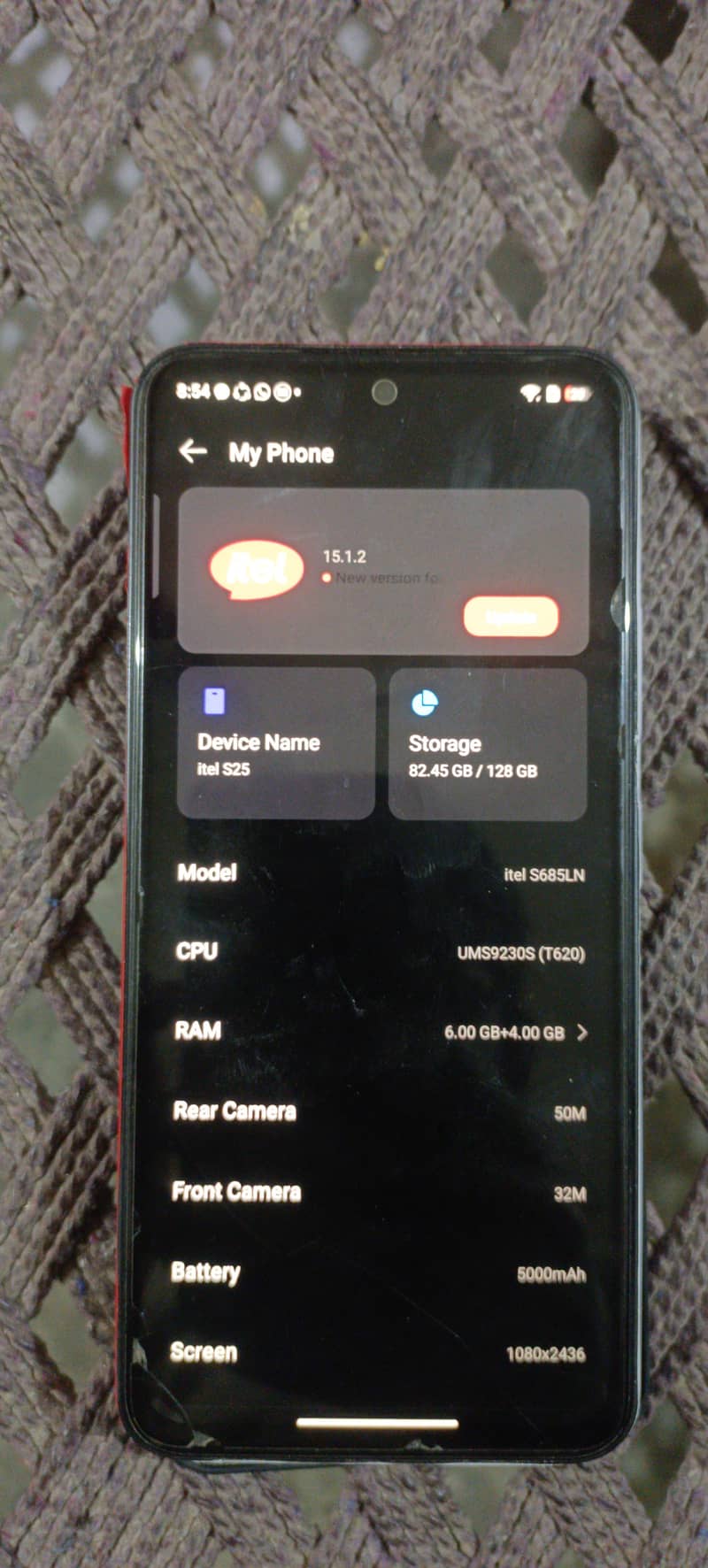 itel s25 0