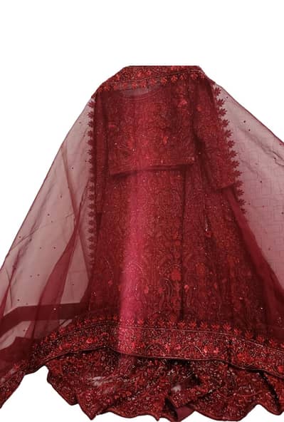 Heavy Embroided Barat Lehnga