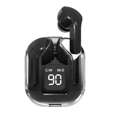 Air 31 wireless tranparent earbuds with led display