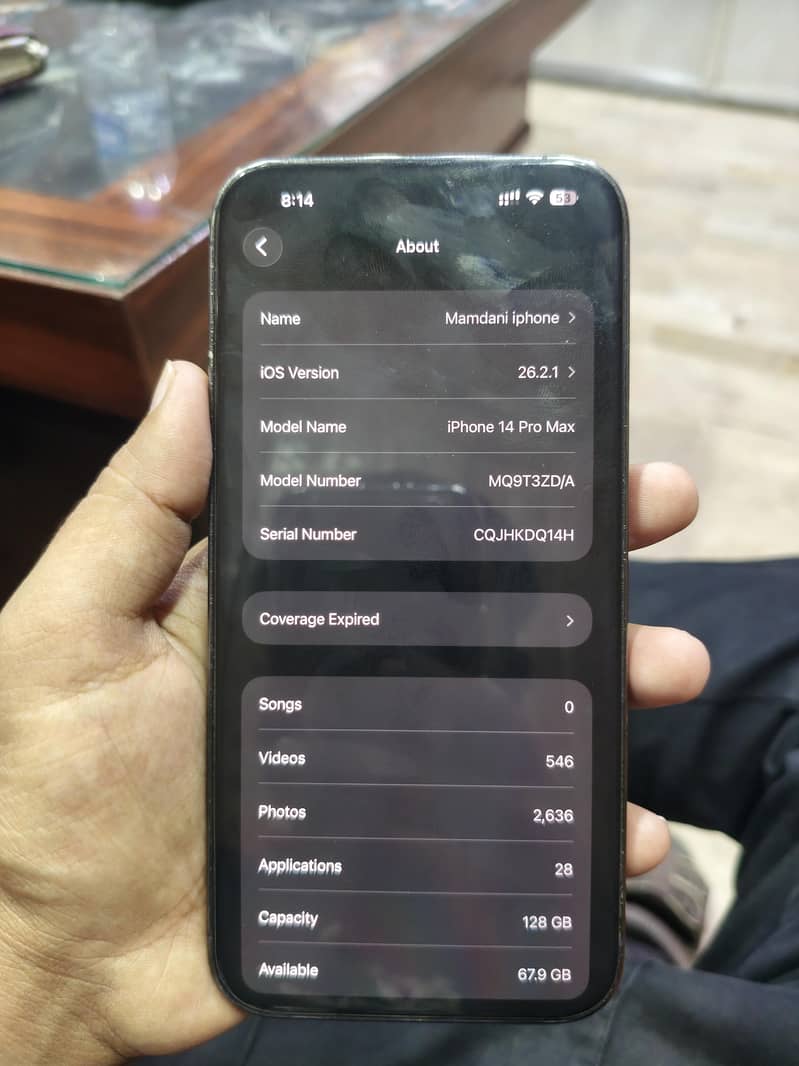 Iphoen 14 pro max 6