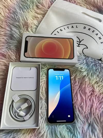 iPhone 12 128 GP water pack PTA approved 03491624655
