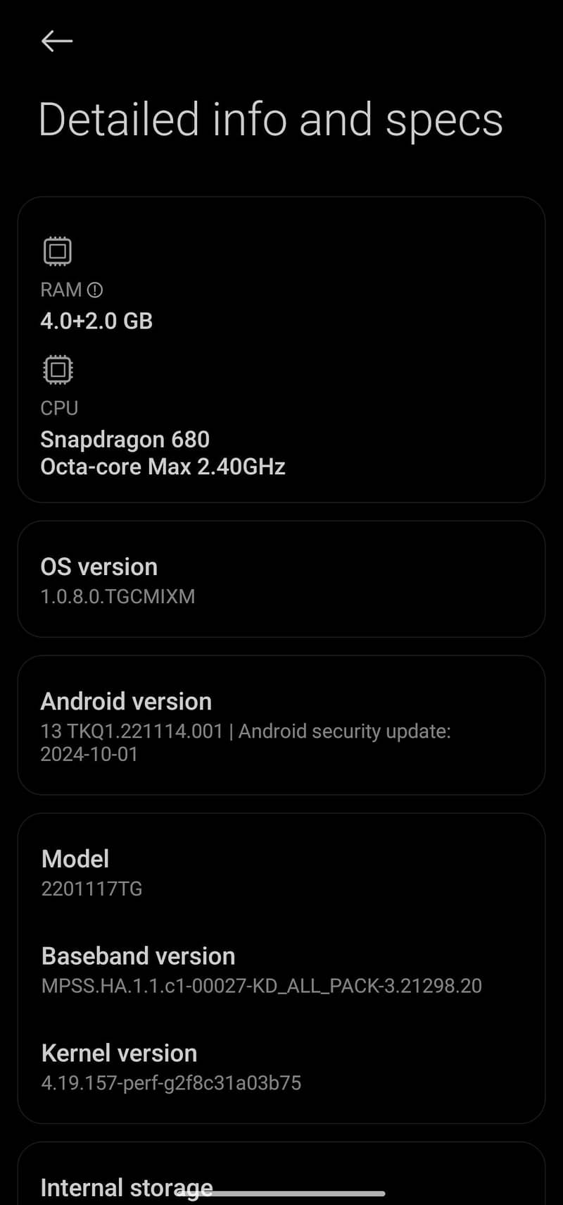 Redmi Note 11 3