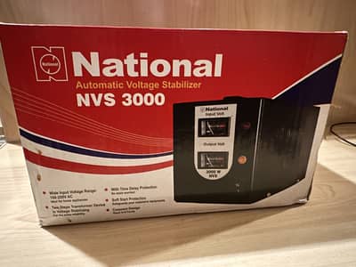 National NVS 3000 Automatic Voltage Stabilizer