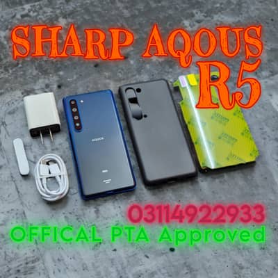 Sharp Aqous R5 | 12GB Ram | 256GB UFS 3 | PTA Approved | 5G