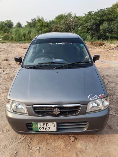 SUZUKI ALTO VXR MODEL 2012 LAHORE REGISTERED NON ACCIDENTAL