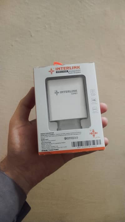 interlink fast charger. 22.5 watts Fast Charger. Peshawar