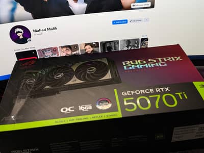 RTX 5070TI ASUS ROG STRIX OC