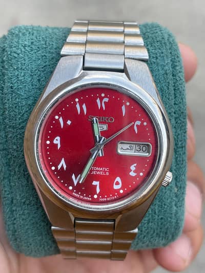 SEIKO 5 ARABIC JAPAN MADE