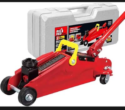 2 Ton capacity Car Handheld Compact Trolley car Jack - With S
