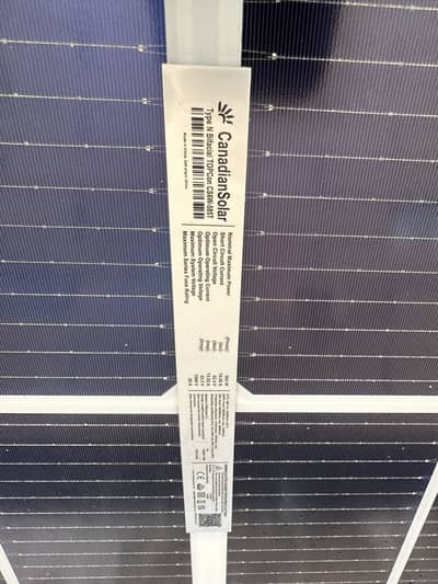 585w Canadian Solar panel Bifacial
