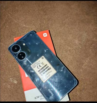 Redmi 13c with box 6gb+128gb