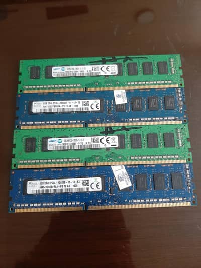 32gb ddr3 pc desktop computer ram samsung sk hynix fresh mint gaming