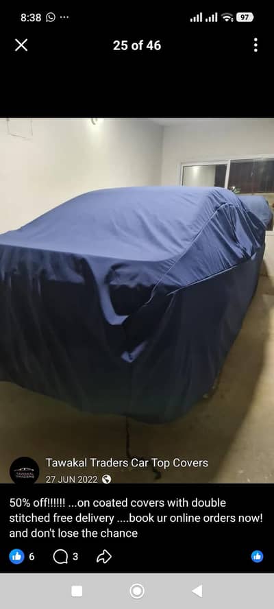 Best Car Top covers for sale ( Al Tawakal traders)