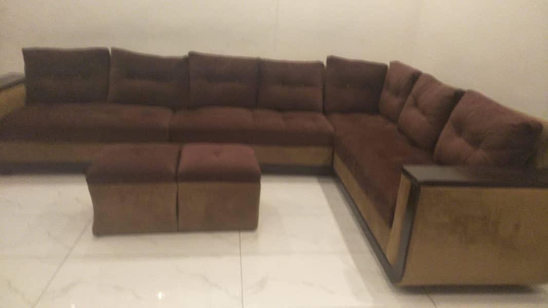 L shap sofa 2
