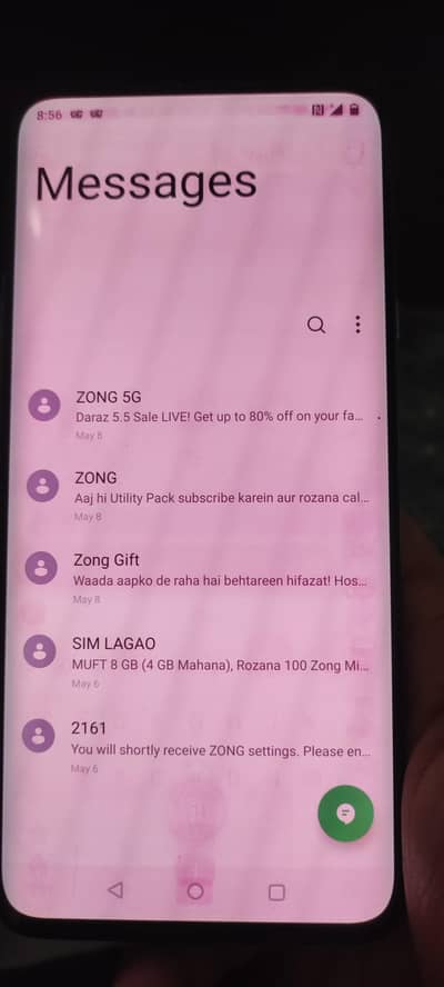 one plus 7 pro shaided hen read add