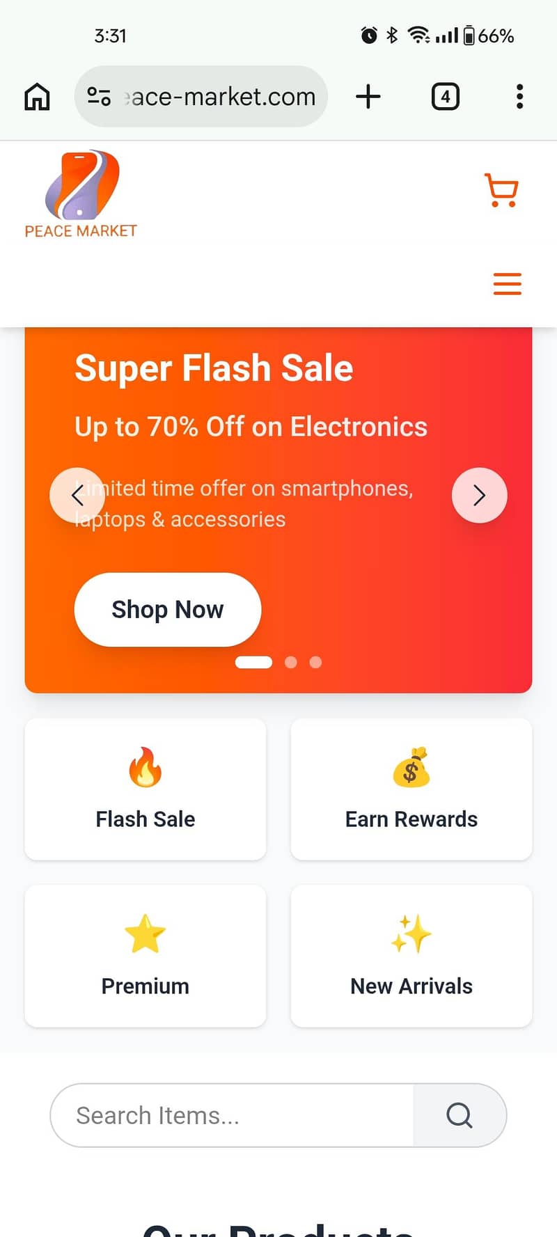 Full Functional E Commerce Website 0