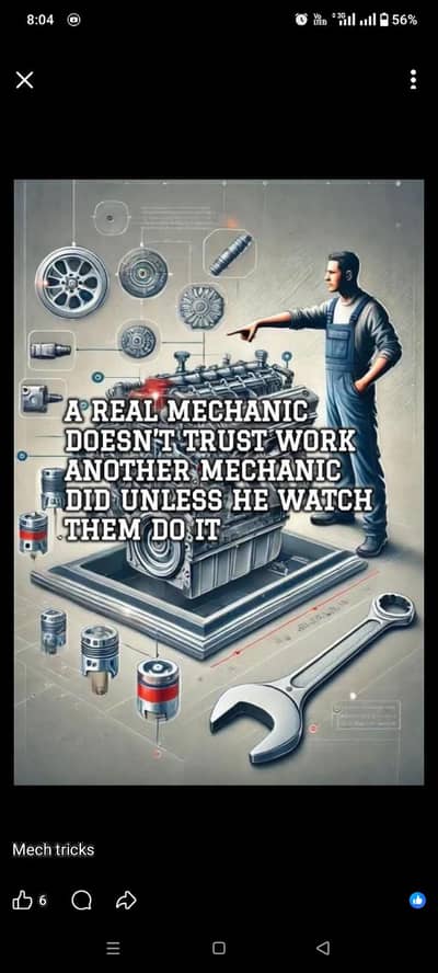 I'm generator machanic how is the health of your generator?
