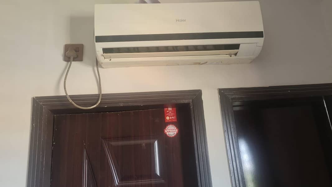 Haier 1 ton split working condition 0