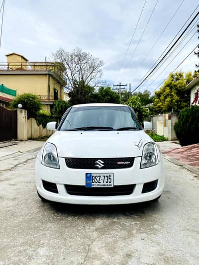Swift Automatic 2012 Islamabed numbr